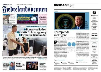 Fædrelandsvennen – 11. juli 2018