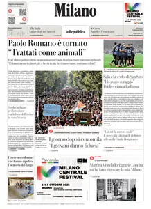 la Repubblica Milano - 5 Ottobre 2025