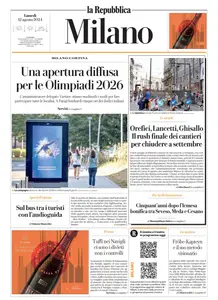 la Repubblica Milano - 12 Agosto 2024