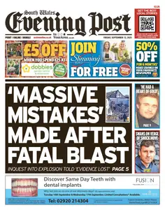 South Wales Evening Post - 12 September 2025