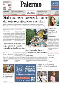 la Repubblica Palermo - 8 Agosto 2025