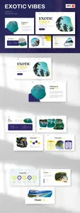 Exotic Vibes - Tropical Powerpoint RAE6PQX