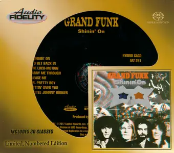 Grand Funk - Shinin' On (1974) {2017, Hybrid SACD, Limited Edition, Remastered} Repost