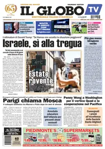 Il Globo - 3 Luglio 2025