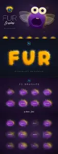 Photoshop  Fur Photoshop Brushes 7377246