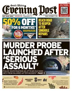 South Wales Evening Post - 13 September 2024