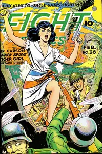 Fight Comics 036 1945 Fiction House c2c JVJon