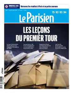 Le Parisien du Lundi 16 Mars 2026