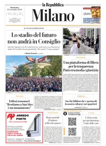 la Repubblica Milano - 15 Settembre 2024