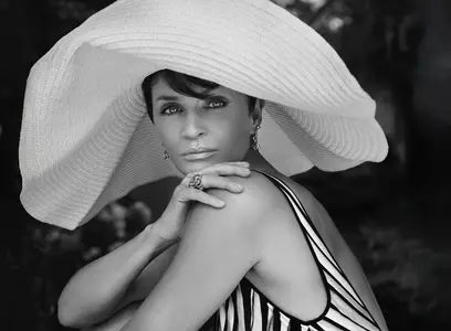 Helena Christensen by Greg Lotus for Harper’s Bazaar Arabia July/August 2025
