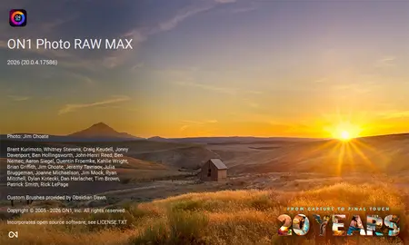 ON1 Photo RAW / ON1 Photo RAW MAX 2026 v20.0.4.17586 (x64) Multilingual