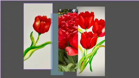 Watercolours With Confidence:  Red Tulips