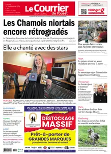 Le Courrier de l'Ouest Deux-Sèvres - 14 Septembre 2024