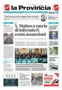 La Provincia Pavese - 1 Novembre 2025