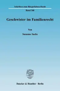 Geschwister im Familienrecht