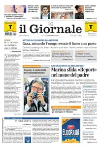 il Giornale - 14 Gennaio 2025