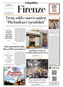 la Repubblica Firenze - 21 Febbraio 2025