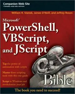 Microsoft PowerShell, VBScript and JScript Bible (Repost)