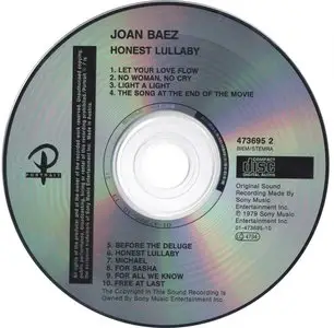 Joan Baez - Honest Lullaby (1977) Repost