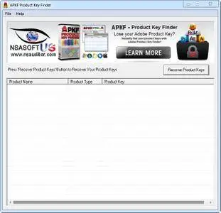 APKF Adobe Product Key Finder 2.4.8.0 Portable