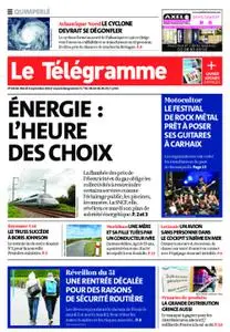 Le Télégramme Quimperlé – 06 septembre 2022