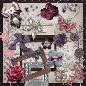 Vintage Scrap Kit