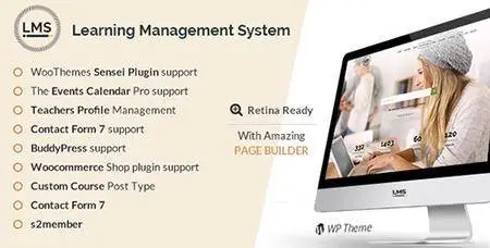 ThemeForest - LMS v4.6 - Learning Management System, Education LMS WordPress Theme - 7867581