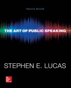 The Art of Public Speaking, 12th Edition