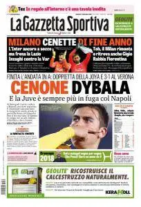 La Gazzetta dello Sport con edizioni locali - 31 Dicembre 2017