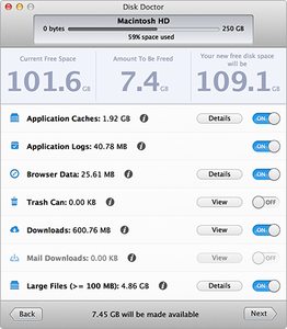 Disk Doctor 3.5 Mac OS X