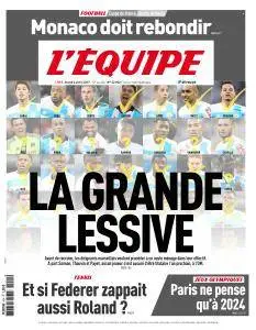 L'equipe du Mardi 4 Avril 2017