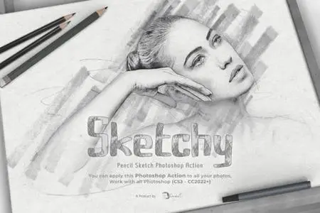 Sketchy | Pencil Sketch PS Action