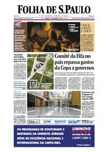 Jornal Folha de São Paulo - 19 de janeiro de 2014 - Domingo