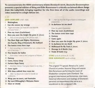 Sting - Songs from the Labyrinth (2006) [Dowland Anniversary Edition]