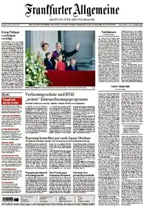 Frankfurter Allgemeine Zeitung vom 22 Juli 2013