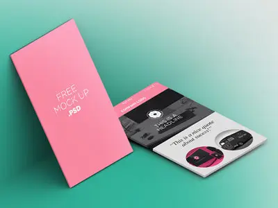 Screen Isometric Mock up PSD