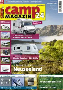 camp24MAGAZIN Januar No 01 2013