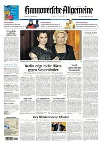 Hannoversche Allgemeine Zeitung - 09.12.2010