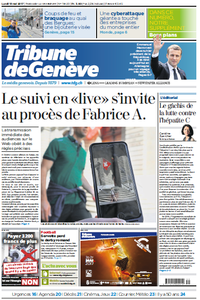 Tribune de Genève du Lundi 15 Mai 2017