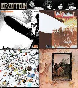 Led Zeppelin - I, II, III, IV (2008) [Dr. Ebbetts US Stereo Vinyl 1st Press] 4CD