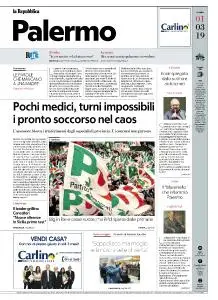 la Repubblica Palermo - 1 Marzo 2019