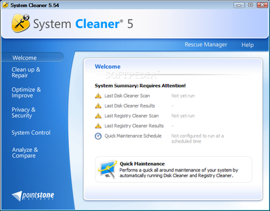 Pointstone System Cleaner v5.56.191