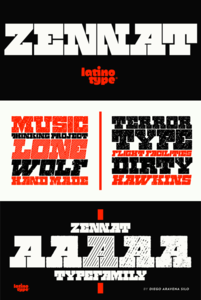 Zennat Pro Font Family