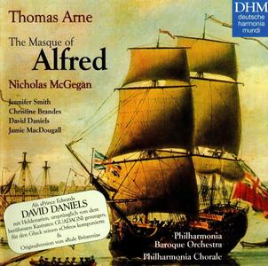 Nicholas McGegan, Philharmonia Baroque Orchestra - Thomas Arne: The Masque of Alfred (2000)