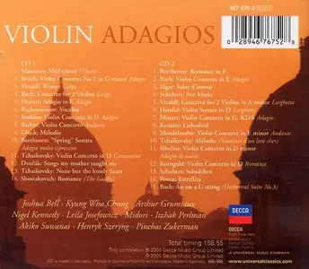Various Artist - Violin Adagios (2CDs) (2001)