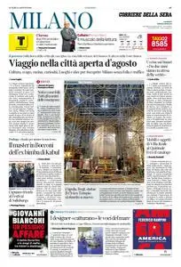 Corriere della Sera Milano - 15 Agosto 2022