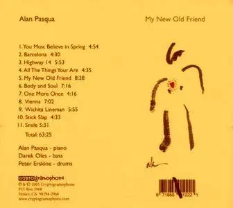 Alan Pasqua - My New Old Friend (2005) {Cryptogramophone}