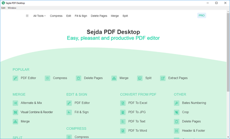 Sejda PDF Desktop Pro 7.6.0 download