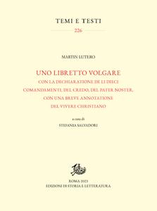 Martin Lutero - Uno libretto volgare