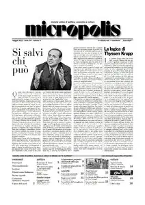 MICROPOLIS SUPPLEMENTO DEL MANIFESTO MAGGIO 2011